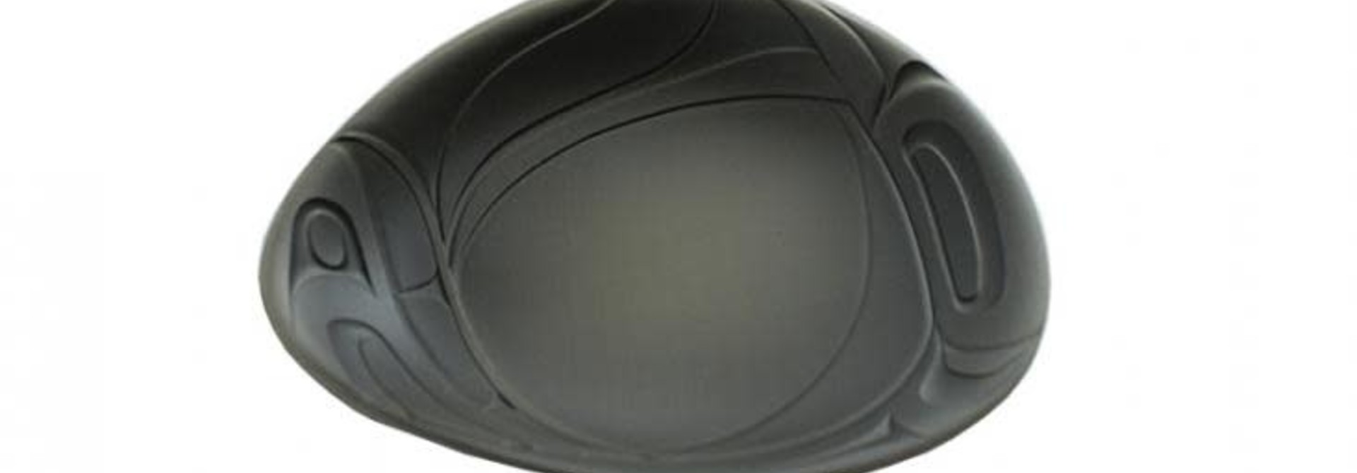 Free Form Bowl-Large/Olive Green