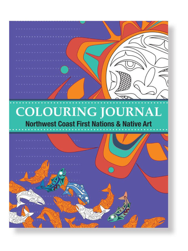 Indigenous Art Colouring Book - Northwest Coast First Nations & Native Art