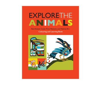 Colouring Book - Explore the animals