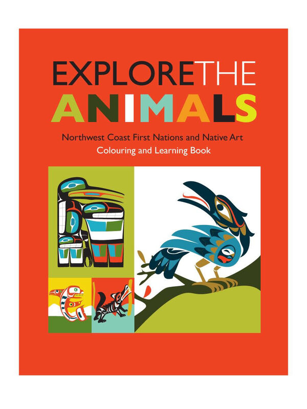 Indigenous Art Colouring Book - Explore the animals