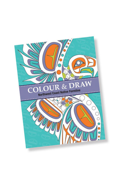 Colouring Book - Colour & Draw: Northwest Coast Native Formline