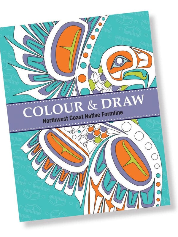 Colouring Book - Colour & Draw: Northwest Coast Native Formline