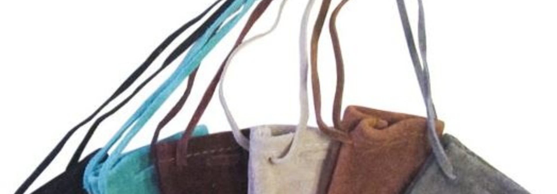 Leather Bag mixed colours