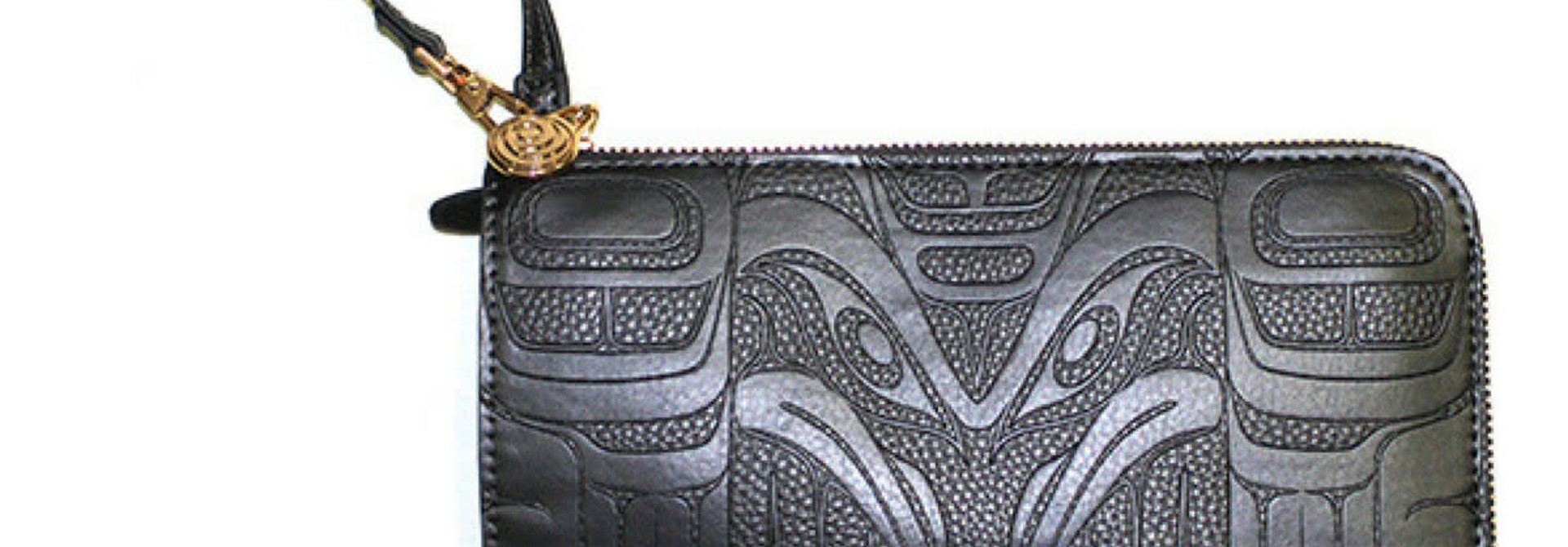 Embossed Fashion Clutch - Raven by Francis Horne Sr.