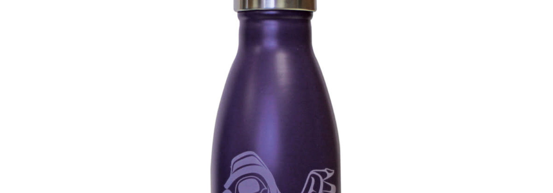 Insulated 9oz bottle-Raven by Chris Kewistep