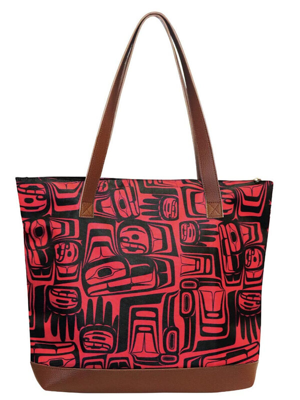 Woven Tote Bag - Eagle Crest by Ben Houstie