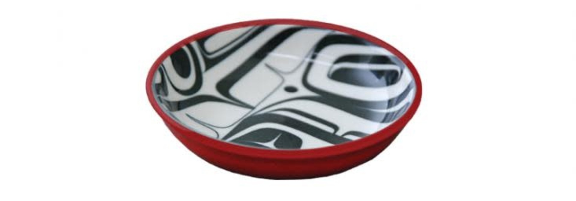 KR Raven Small Dish Red/Black Kelly Robinson