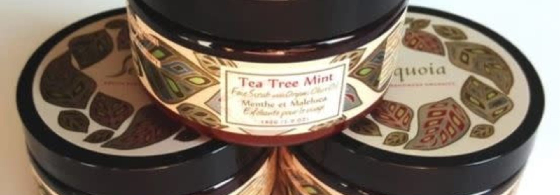 Sequoia Tea Tree Mint Face Scrub -5oz