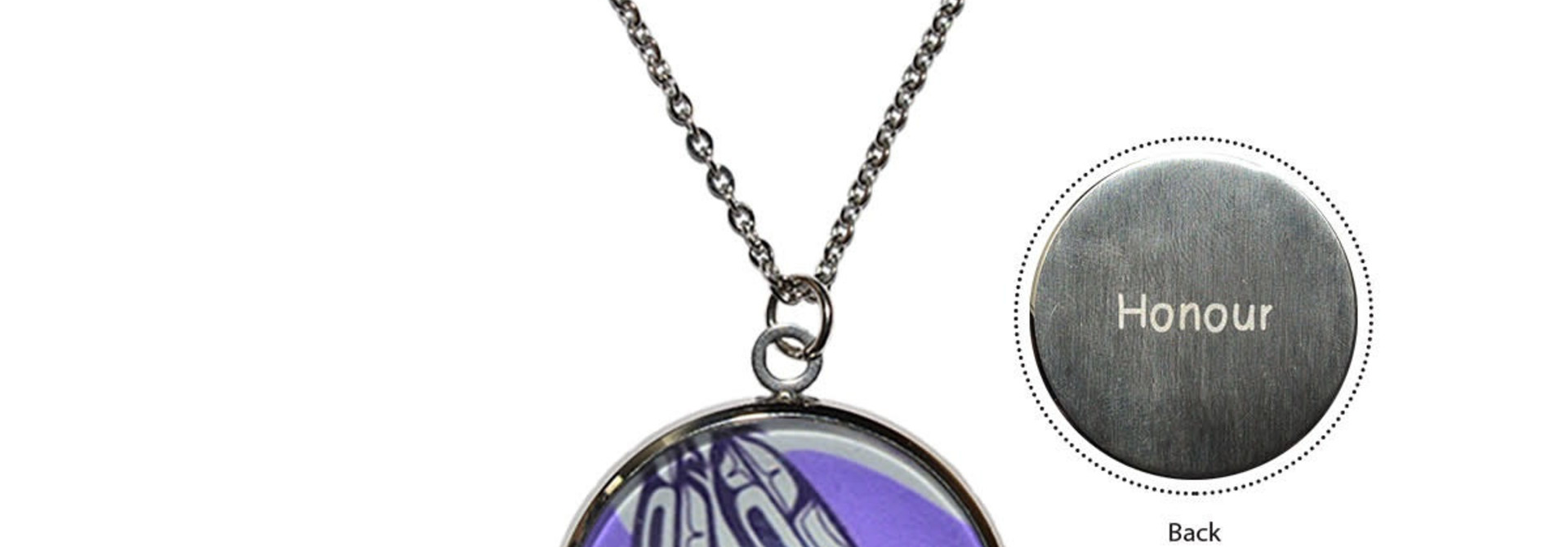 Charm Necklace-Eagle Feathers by Corey Bulpitt
