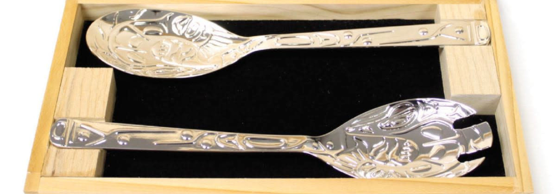 Silver Servers - Salmon by Paul Windsor