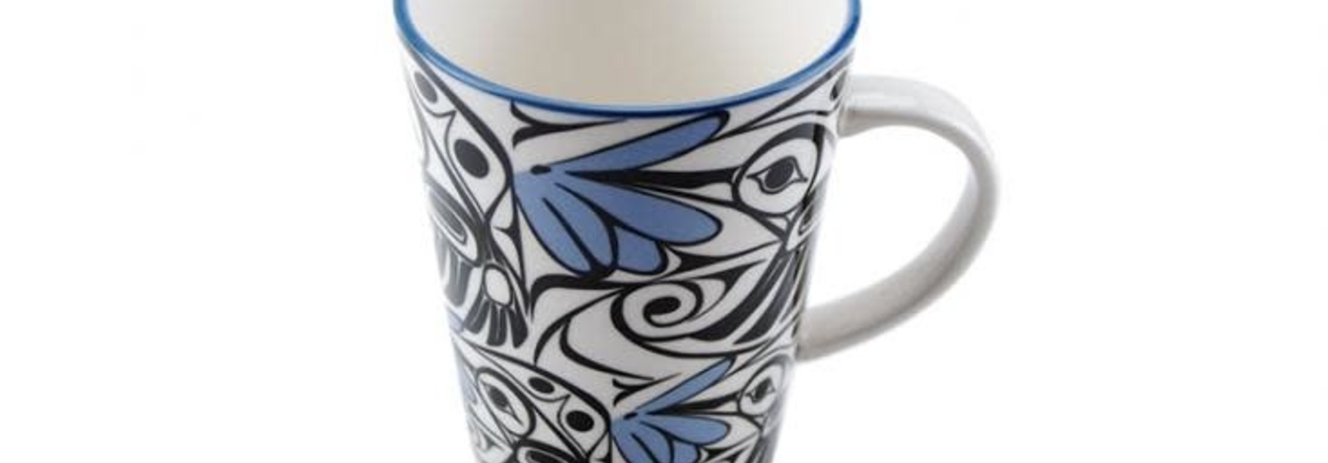 Porcelain Mug -Hummingbird by Bill Helin