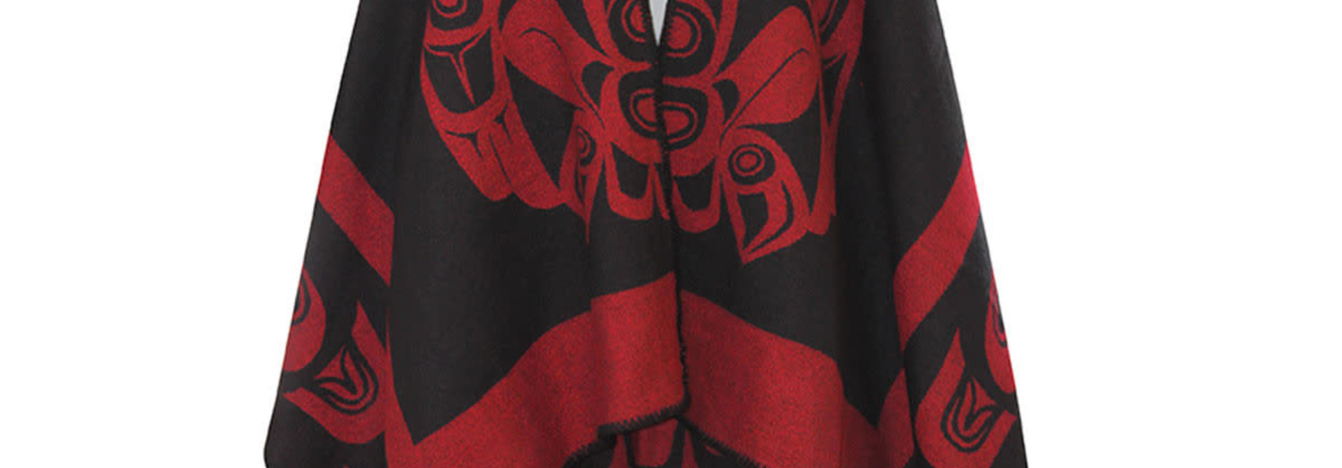 Reversible Wrap- Raven by Corey w. Moraes