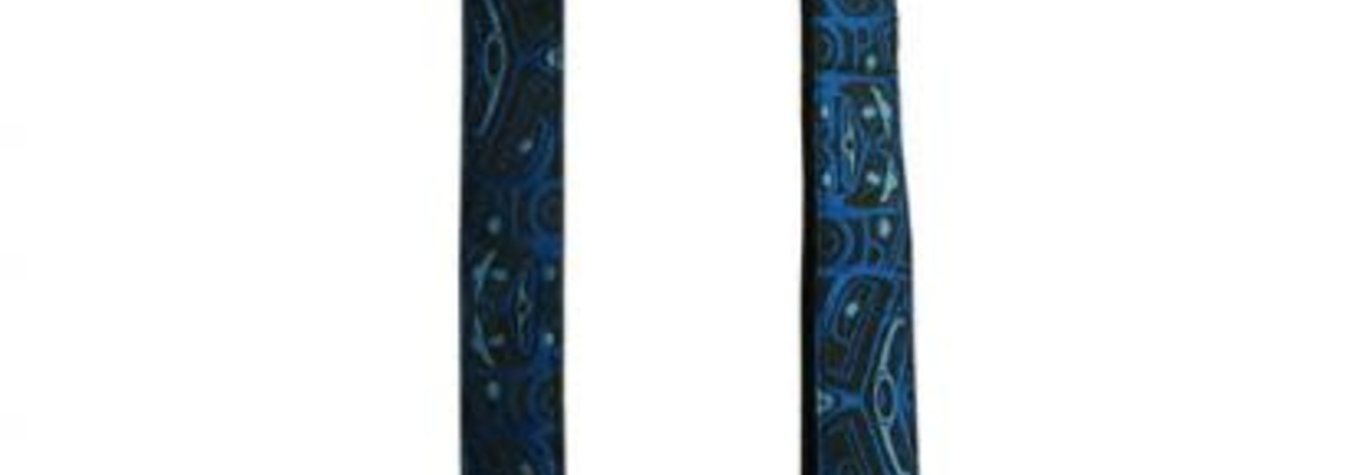 Wild Coast Dog Leash in Bear Box design by Bill Helin -Blue