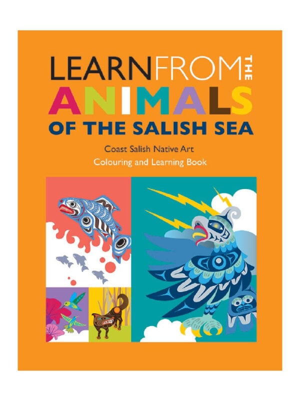 Colouring book-Learn from the Animals of the Salish Sea