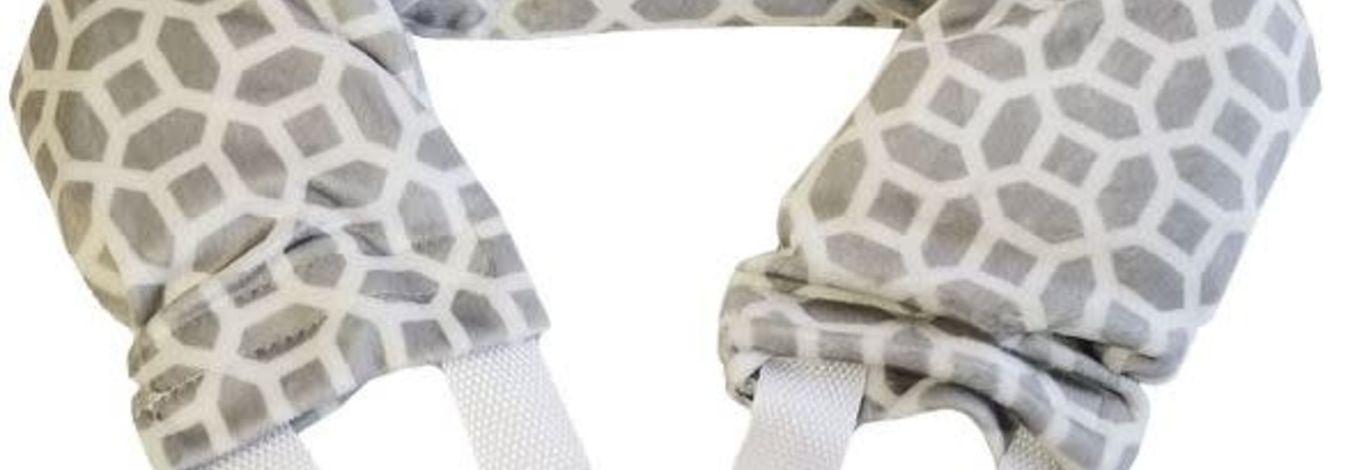 Aromatherapy Clay Bead body Wrap-Unscented-Grey&White