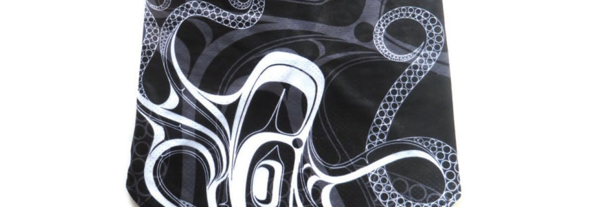 Bandana Gaiter with Ear Loops-Octopus by Earnest Swanson