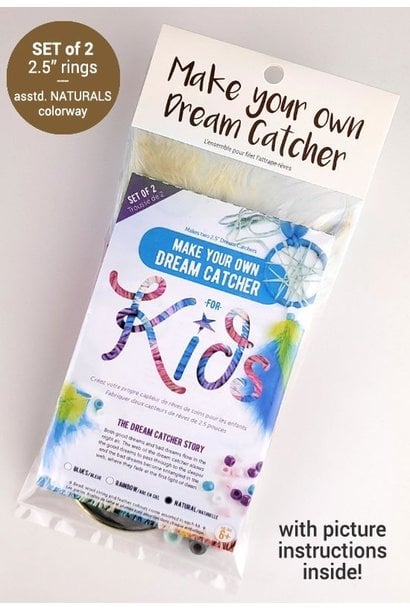 Kids Make your own dream catcher-Natural