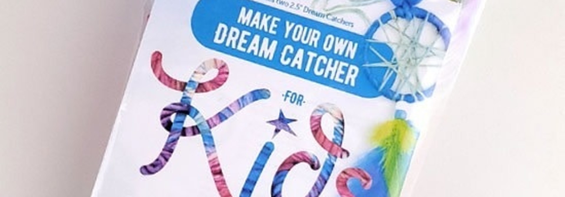 Kids make your own dream catcher kit- Rainbow
