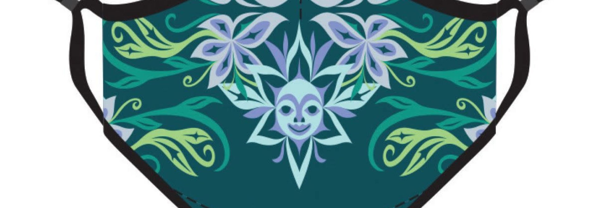 Reusable 4 ply face mask-Soul Blossom by Simone Diamond