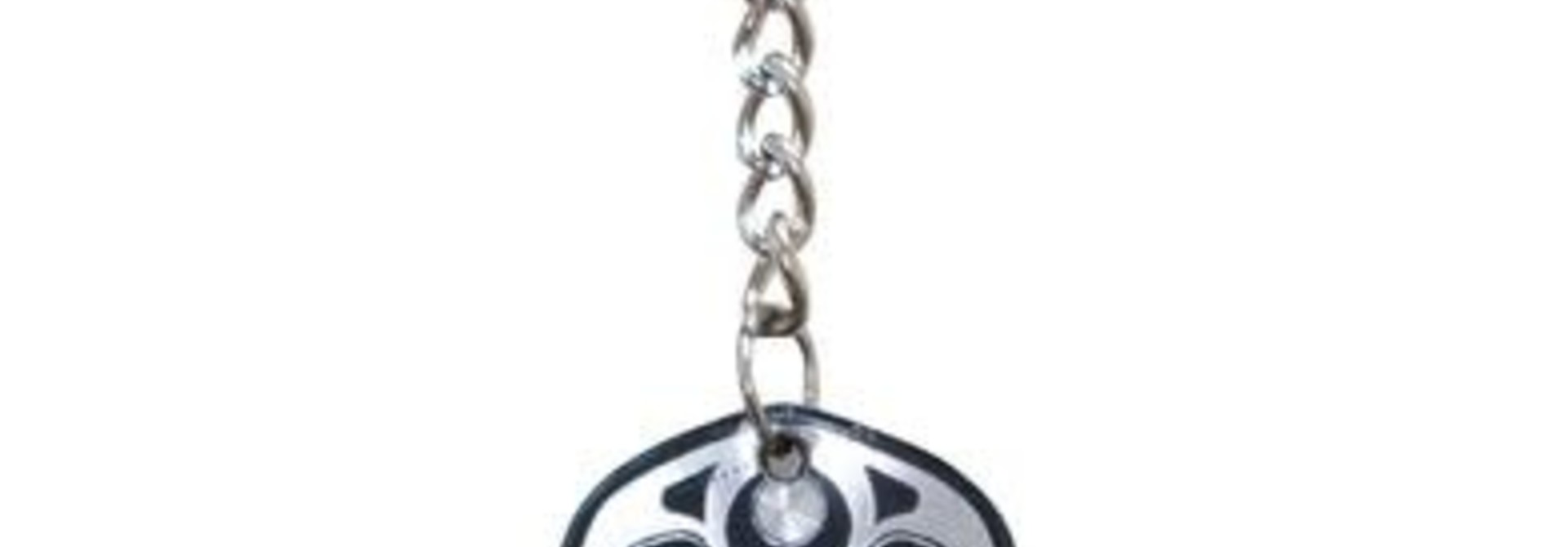 James Johnson Skull Metallic Key Chain