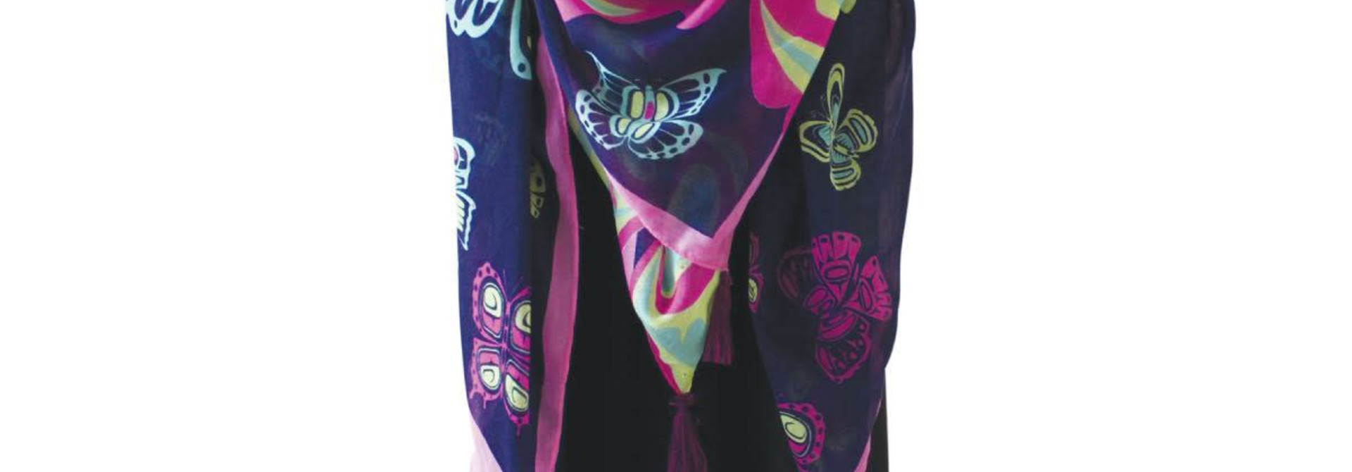 Tapestry Scarf - Butterfly by Paul Windsor