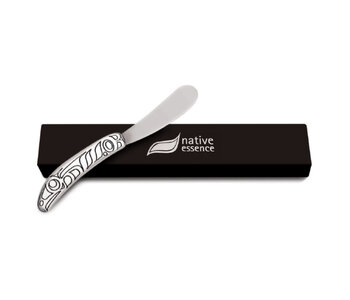 Pewter Knife - Wild Salmon by Corey W. Moraes