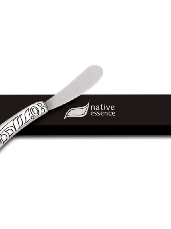 Pewter Knife - Wild Salmon by Corey W. Moraes