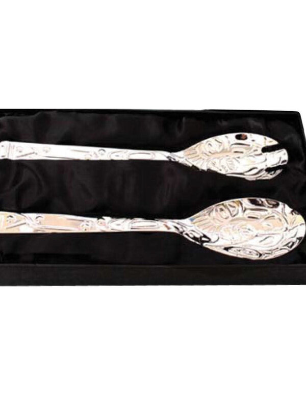 Silver Plated Servers- Salmon by Paul Windsor