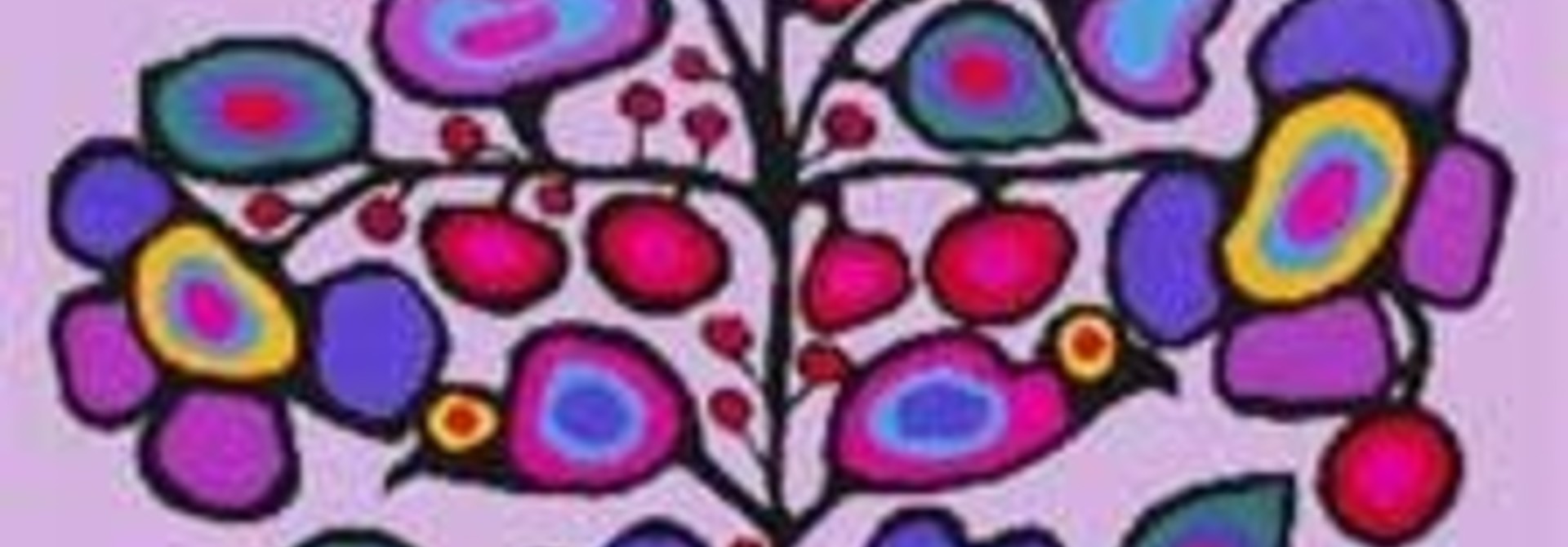 Woodland Floral Cotton Tea Towel by Norval Morris