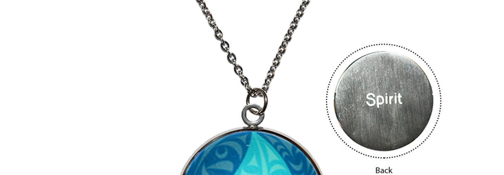 Circle Charm Necklace- Eco Spirit by Dylan Thomas
