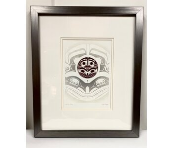 Matted & Framed Art Card- Mother Bear- Todd Baker