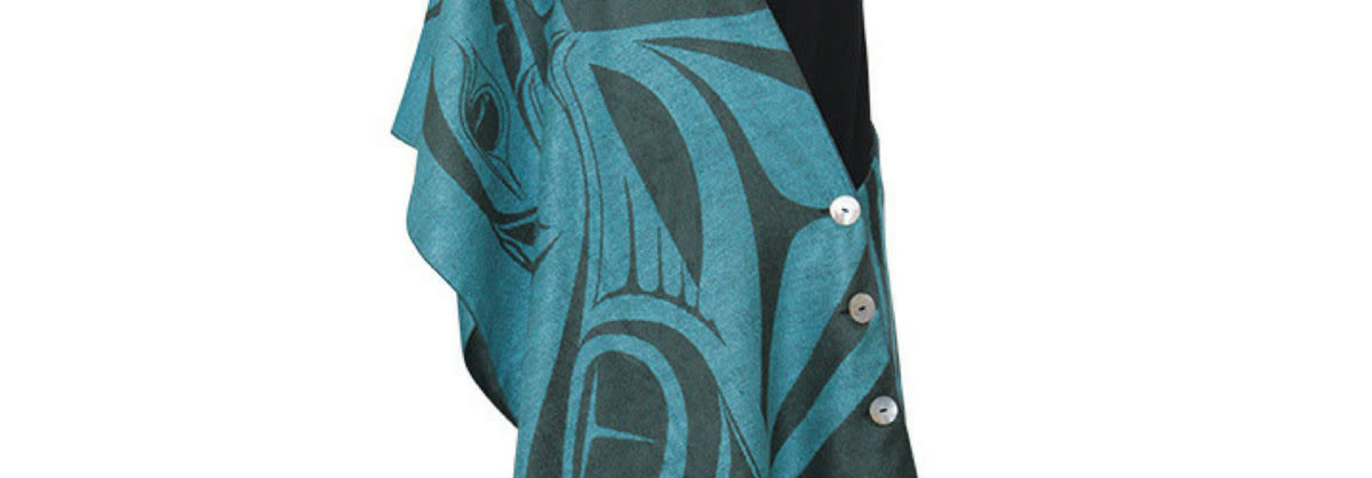 Button Shawl -Eagle by Paul Windsor