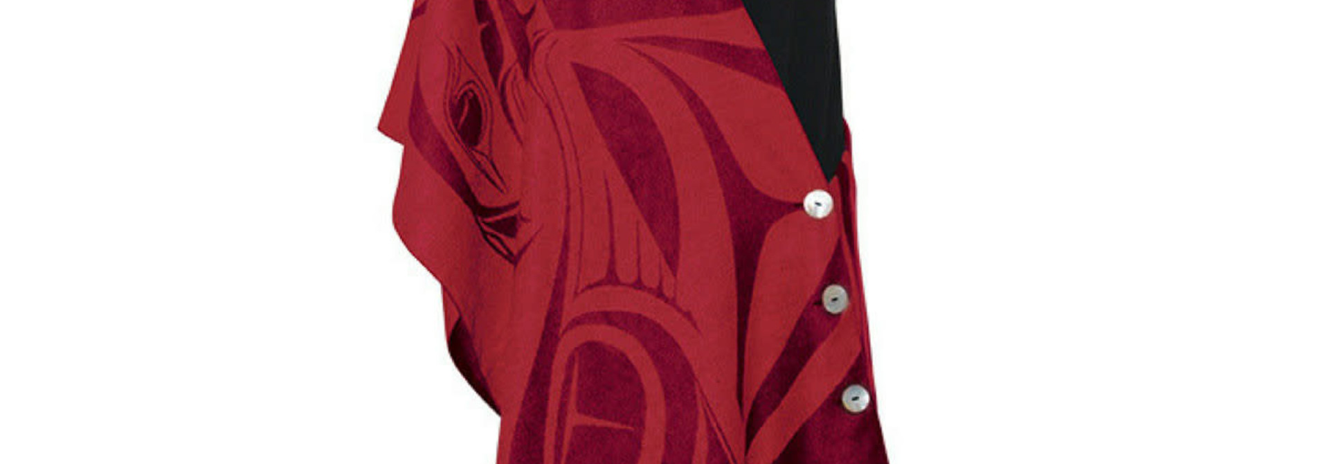 Button Shawl - Eagle by Paul Windsor