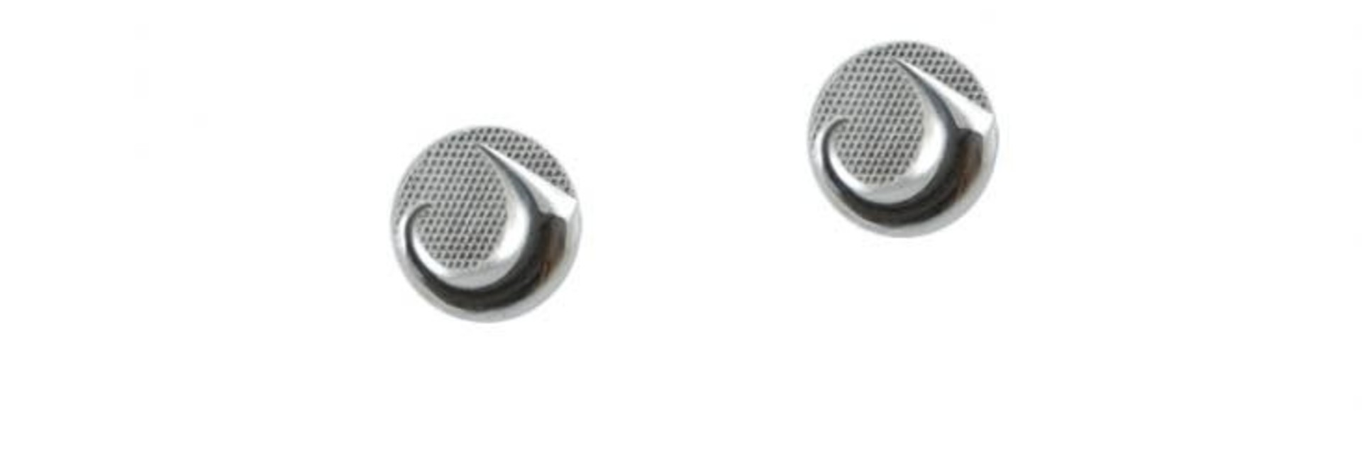 Silver Pewter Earrings - Land by Corrine Hunt