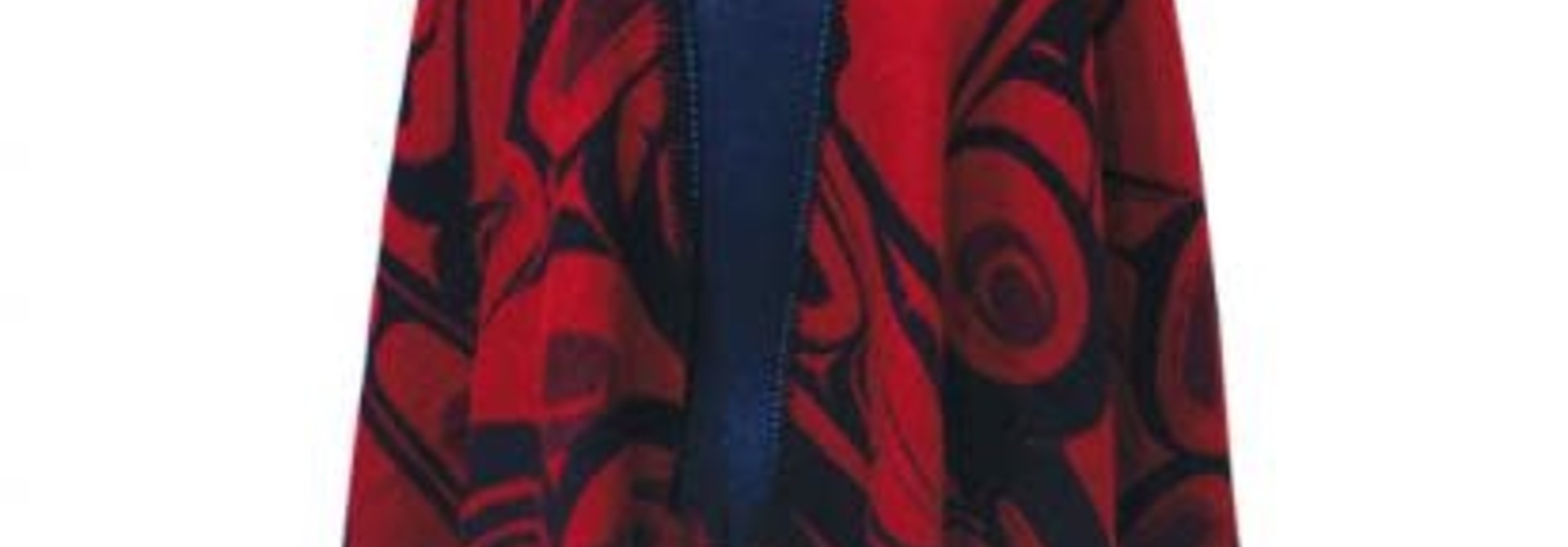 Orca Cape Red & Black - by Kelly Robinson