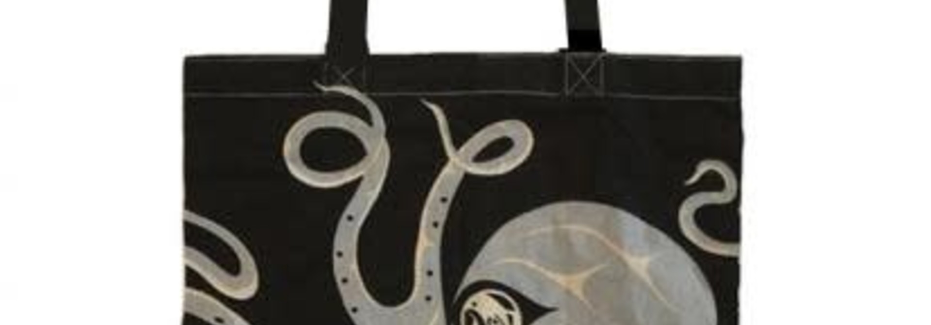 Cotton shopping bag - Octopus by Andrew Williams
