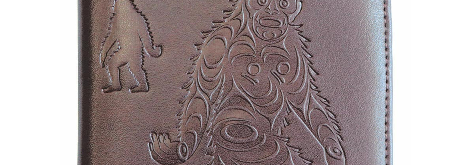 Embossed Wallet - Sasquatch by Francis Horne Sr.