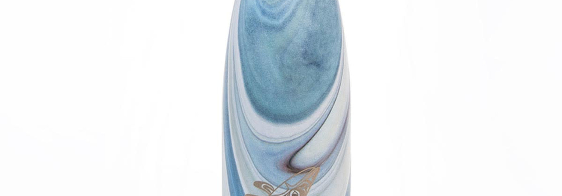 Insulated Water bottle Humpback Whale- Gordon White