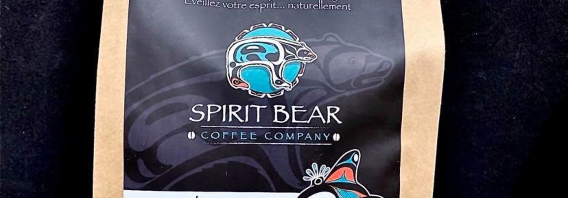 Spirit Bear Coffee Beans 400 g. Orca Dark Roast