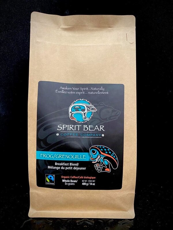 Spirit Bear Coffee - Frog Medium/Light Beans 454g