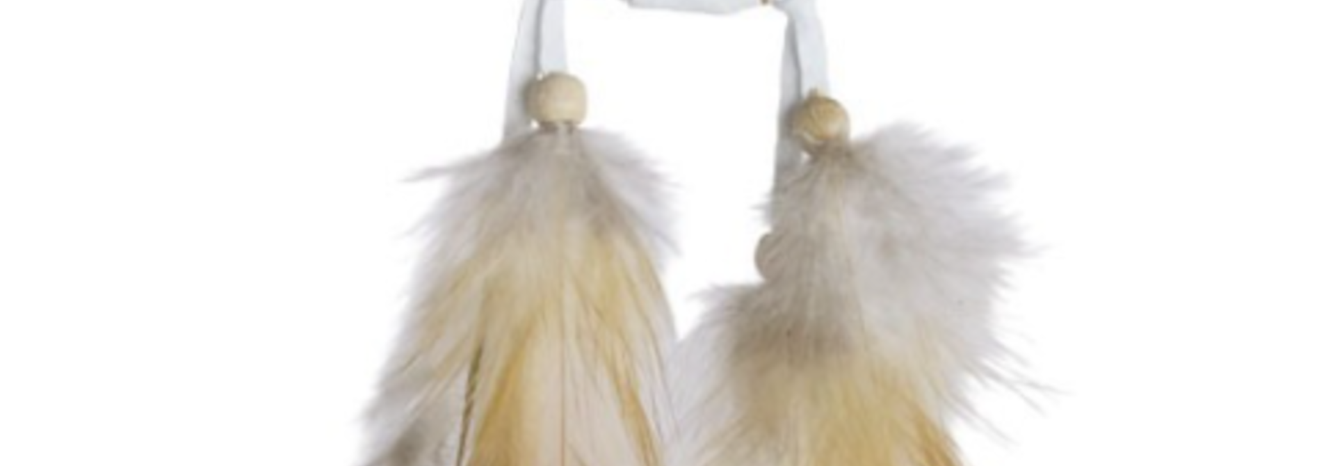 2" Dream Catcher White