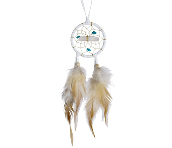 2" Dream Catcher White