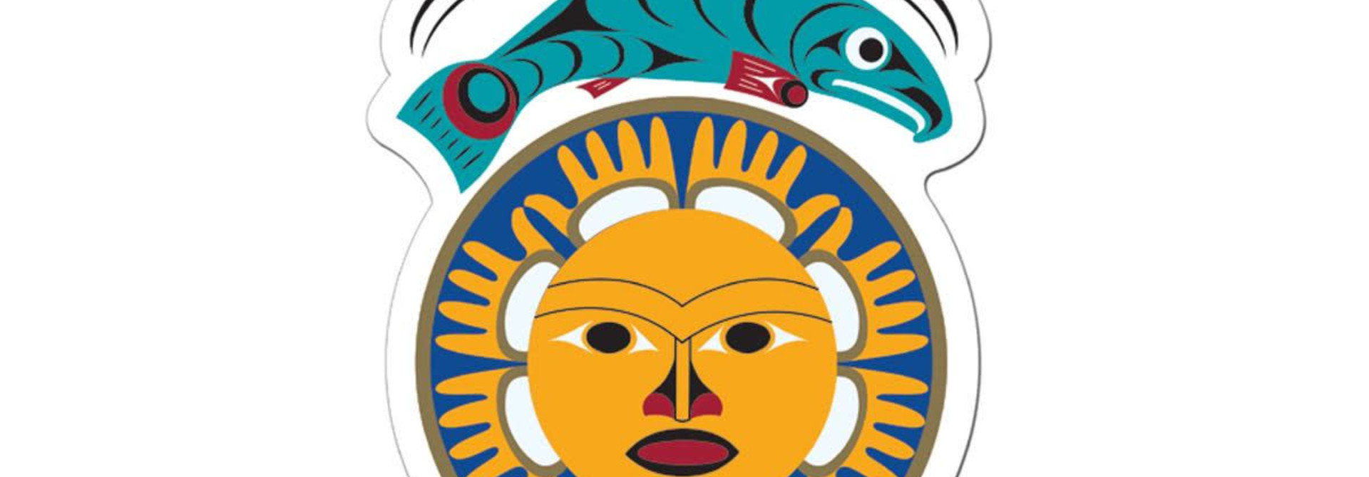 Decal- People of the Salmon by Francis Horne Sr.