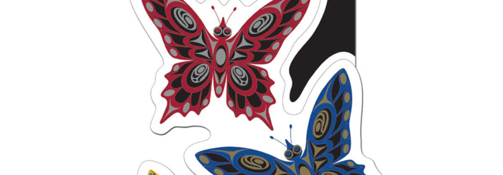 Decal-Butterflies by Joe Wilson-Sxwaset