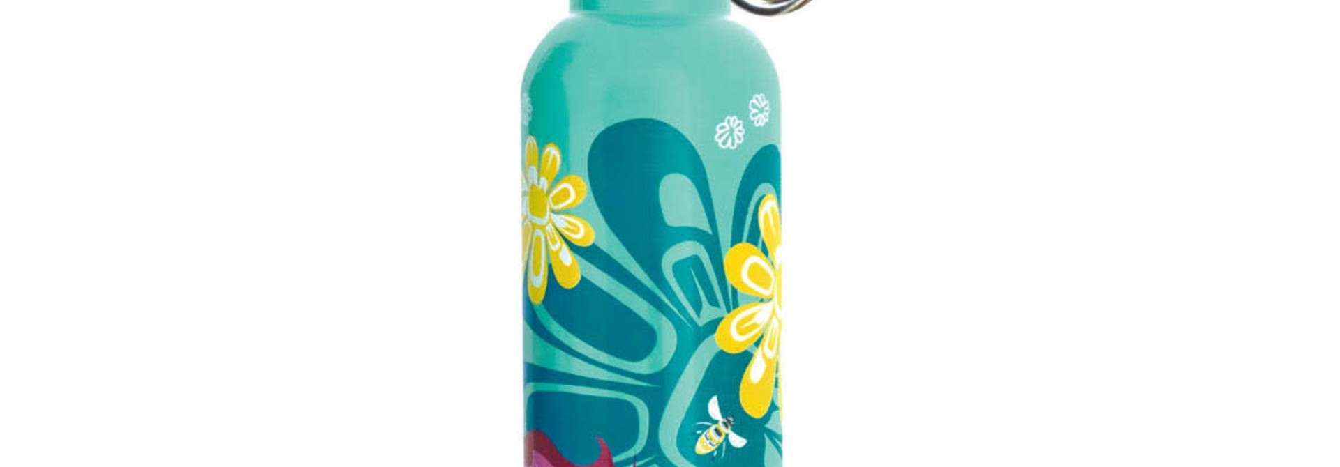 Water Bottle- Bee & Blossoms by Paul Windsor