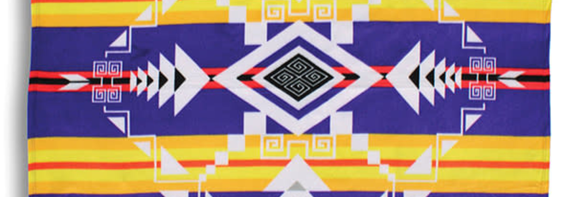 Premium Fleece Blankets-God's Eye Purple