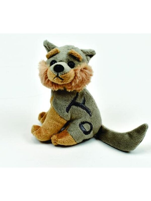 Soft Stuff Creations Laksoo the wolf- finger puppet