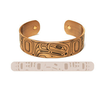 Copper Bracelet-Eagle by Gordon White