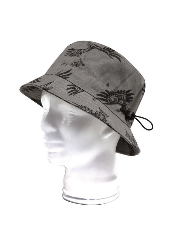 Native Northwest Bucket Hat - Soaring Eagle by Corey Bulpitt