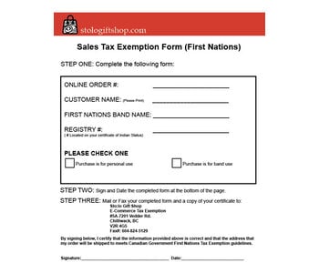 Exemption Form